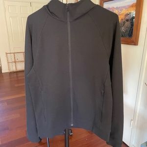 Black LuLuLemon Men's Zip Up Sweater